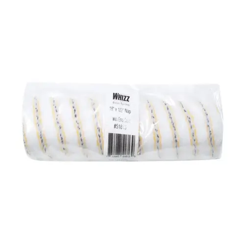 Paint Roller Cover Microfiber 18" W X 1/2" S Cage Multicolored Paint Roller Cover Microfiber 18" W X 1/2" S Cage Multicolored