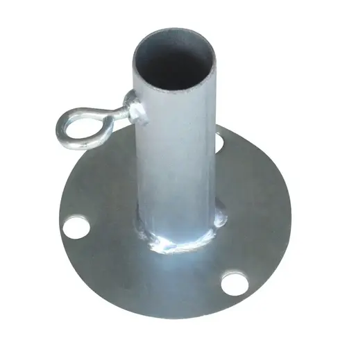 Connector 1" Round T X 1" D Galvanized Carbon Steel 4-9/32" L Galvanized Connector 1" Round T X 1" D Galvanized Carbon Steel 4-9/32" L Galvanized