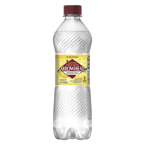 Sparkling Spring Water Arrowhead Lemon 16.9 oz Sparkling Spring Water Arrowhead Lemon 16.9 oz