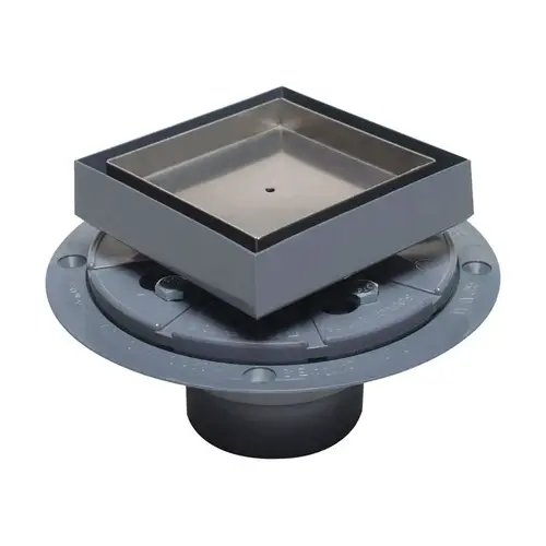 Shower Pan Drain Tile-In 2" D PVC Shower Pan Drain Tile-In 2" D PVC