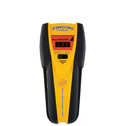Multifunction Stud Finder OneStep i520 7.28" L X 3.27" W 1-1/2" Black/Yellow Multifunction Stud Finder OneStep i520 7.28" L X 3.27" W 1-1/2" Black/Yellow