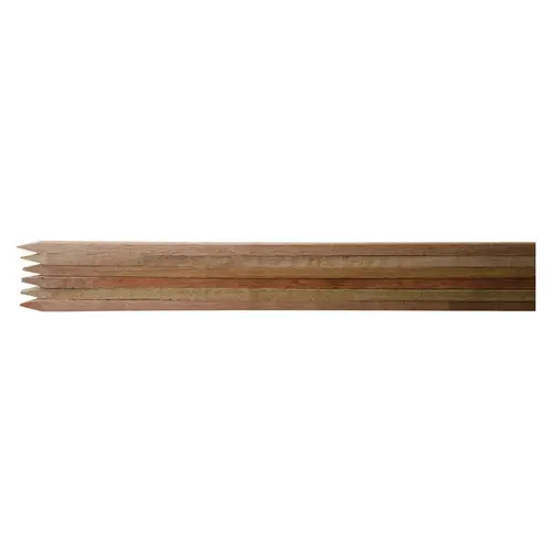 Garden Stakes 5 ft. H X 0.75" W X 0.75" D Brown Wood Brown Garden Stakes 5 ft. H X 0.75" W X 0.75" D Brown Wood Brown