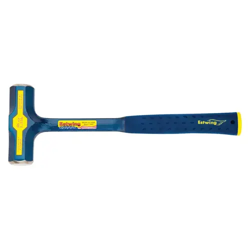 Engineer Hammer 3 lb Steel 6" Steel Handle Blue Engineer Hammer 3 lb Steel 6" Steel Handle Blue