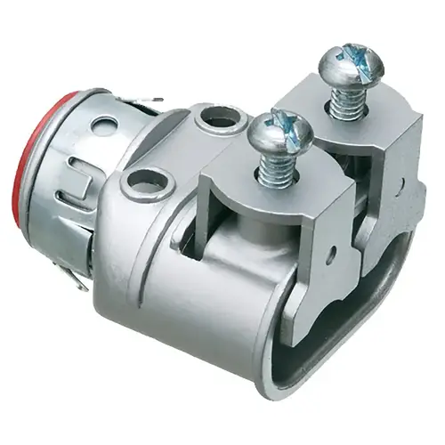 Snap-Tite 3/8 In. Duplex Saddlegrip Connector Silver