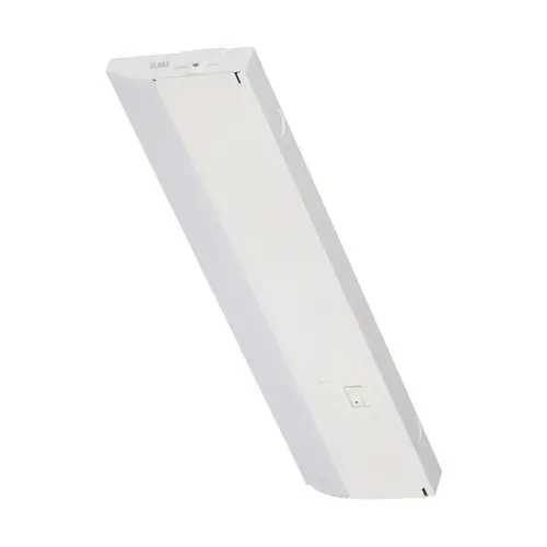 Undercabinet Light Slim 12" L White Plug-In LED 427 lm White