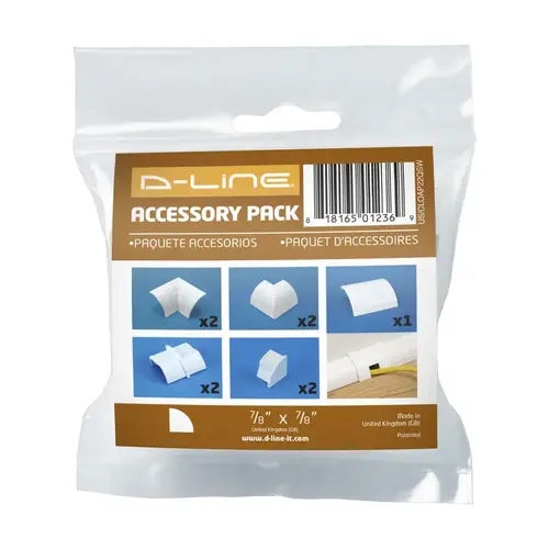 Raceway Coupling Kit White Plastic White