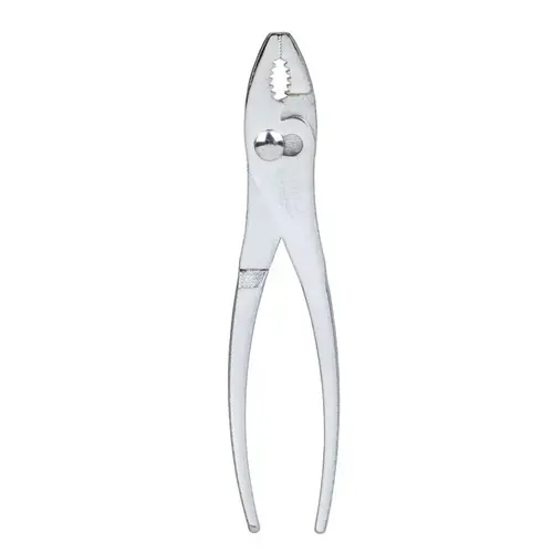 Curved Pliers Cee Tee Co. 8" Chrome Vanadium Steel Slip Joint Silver Curved Pliers Cee Tee Co. 8" Chrome Vanadium Steel Slip Joint Silver