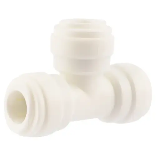 Tee Push to Connect 3/8" OD T X 3/8" D OD Plastic Tee Push to Connect 3/8" OD T X 3/8" D OD Plastic