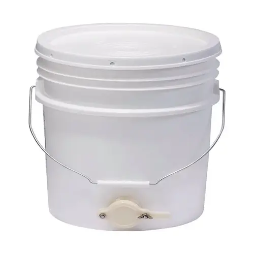 Plastic Bee Bucket 5-Gallon White