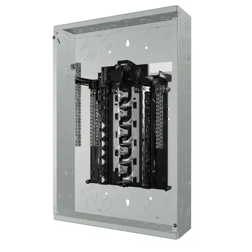 Circuit Breaker Panel SN Series 100 amps 120/240 V 20 space 40 circuits Combination Mount
