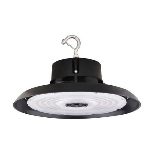 LED High Bay Fixture Nuvo 14.17" L 0 lights T8 150 W Black