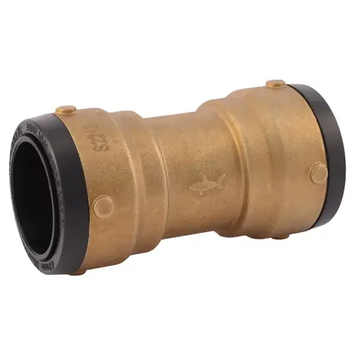 Push-Fit Straight Coupling - 1-1/2" X 1-1/2" Push-Fit Straight Coupling - 1-1/2" X 1-1/2"