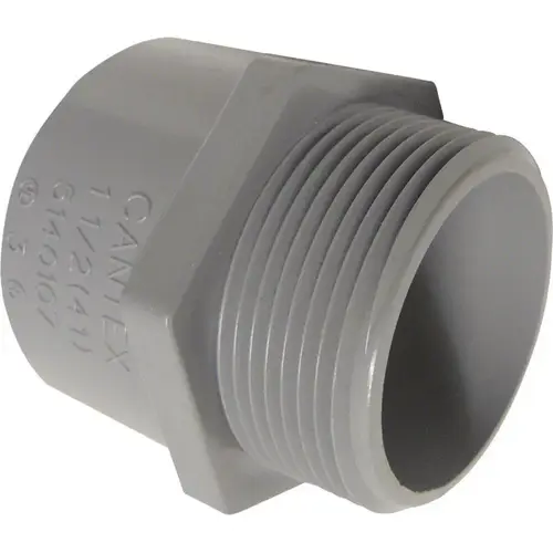 Male Adapter 3/4" D PVC For PVC