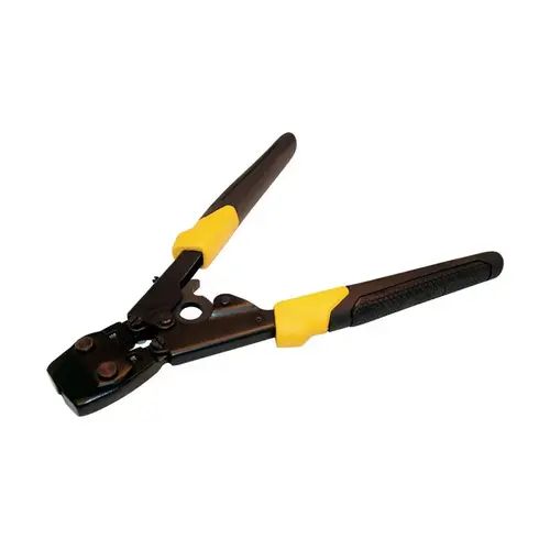 Clamp Tool, 3/8 to 1 in Crimping, PEX Crimping Plug Black/Yellow Clamp Tool, 3/8 to 1 in Crimping, PEX Crimping Plug Black/Yellow