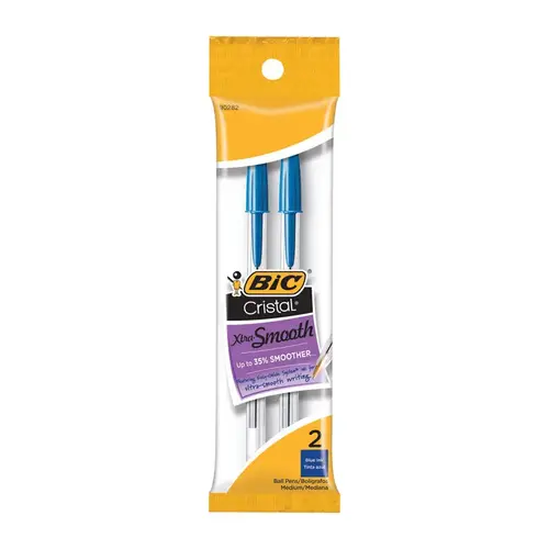 Ball Point Pen Cristal Blu - 2 per pack x12 packs