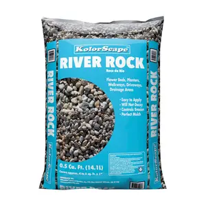 KolorScape 40200451 Decorative Stone Gray 0.5 cu ft 47 lb Gray Buy Now
