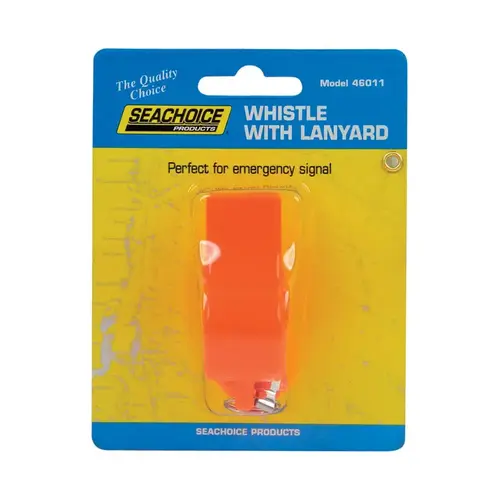 Whistle Plastic Orange