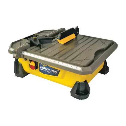 Wet Tile Saw Power Pro 120 V 6.5 amps Corded 7" Wet Tile Saw Power Pro 120 V 6.5 amps Corded 7"