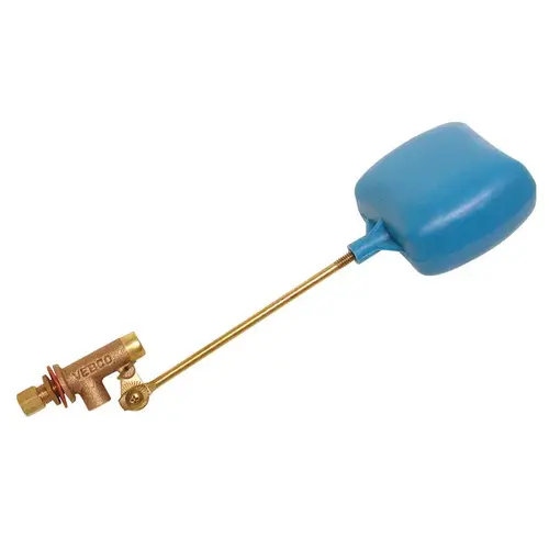 Evaporative Cooler Float Valve 3/8" H X 1-7/8" W Red Bronze Red