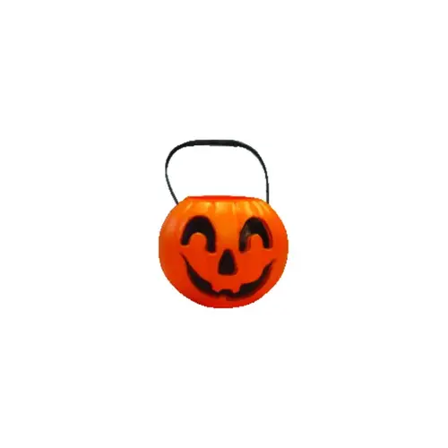 Halloween Decor 8" Pumpkin Pail