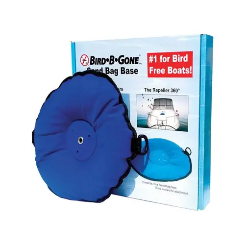 Bird Repelling Spider Base For Assorted Species Blue Bird Repelling Spider Base For Assorted Species Blue