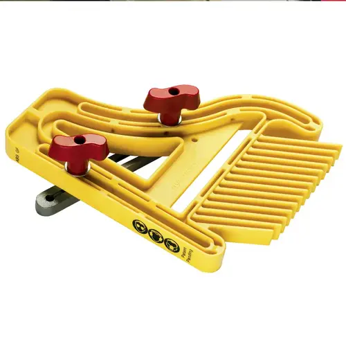 FeatherBoard Table Saw Router Metal/Plastic 8" L X 10" H X 2.5" W Yellow Yellow