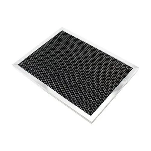 Range Hood Filter 11-1/4" W Black Black