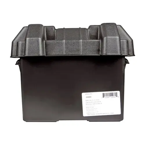 7-1/4" x 10" 10-1/2" Battery Box Black 7-1/4" x 10" 10-1/2" Battery Box Black