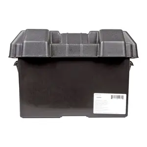 Seachoice 22080 9-1/2" x 11-1/4"Battery Box Black