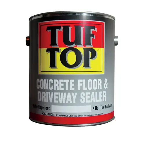 Floor and Driveway Sealer Gloss Dark Gray Solvent-Based Acrylic 1 gal Dark Gray Floor and Driveway Sealer Gloss Dark Gray Solvent-Based Acrylic 1 gal Dark Gray