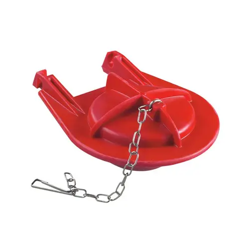 Kohler Class 5 Rubber Toilet Flapper for 1-Pc. Toilet Red Kohler Class 5 Rubber Toilet Flapper for 1-Pc. Toilet Red