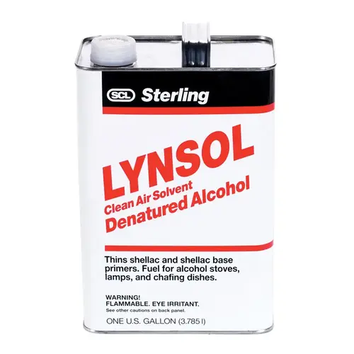 Denatured Alcohol Lynsol 1 gal - pack of 4 Denatured Alcohol Lynsol 1 gal - pack of 4