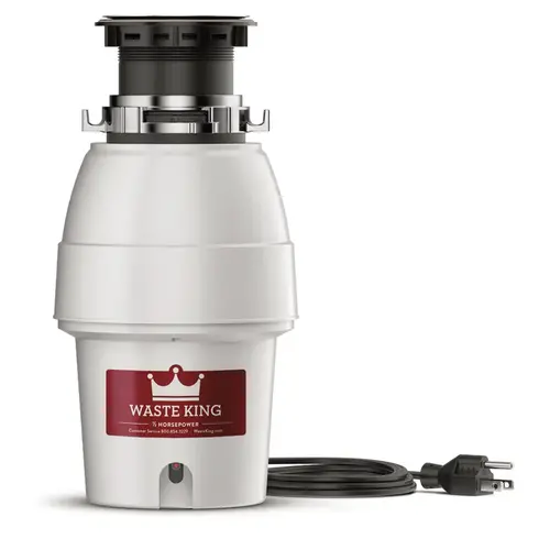 Legend Series Garbage Disposer, 1/2 hp Motor, 115 V, Stainless Steel Legend Series Garbage Disposer, 1/2 hp Motor, 115 V, Stainless Steel
