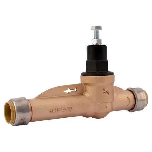 Pressure Regulating Valve SharkBite 3/4" Bronze Pressure Regulating Valve SharkBite 3/4" Bronze