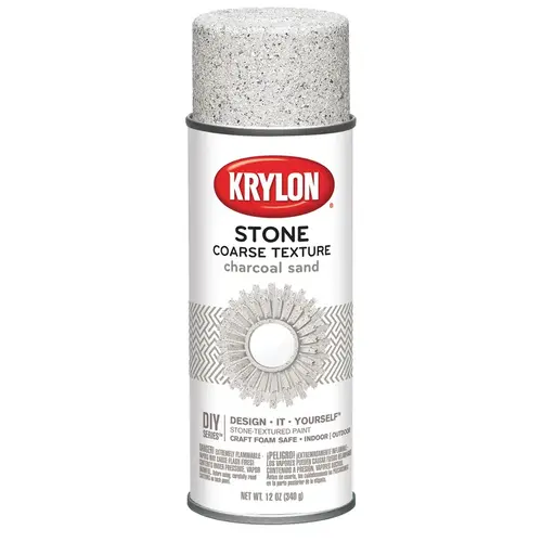 Coarse Stone Finish Spray Coarse Stone Textured Finish Charcoal Sand 12 oz Charcoal Sand Coarse Stone Finish Spray Coarse Stone Textured Finish Charcoal Sand 12 oz Charcoal Sand