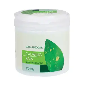 Smells Begone 50516 Odor Absorber Calming Rain Scent 15 oz Gel