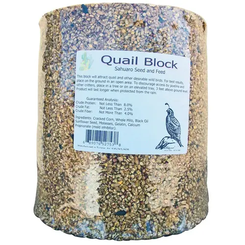 Bird Food Block Assorted Species Milo and Corn 21 lb Bird Food Block Assorted Species Milo and Corn 21 lb