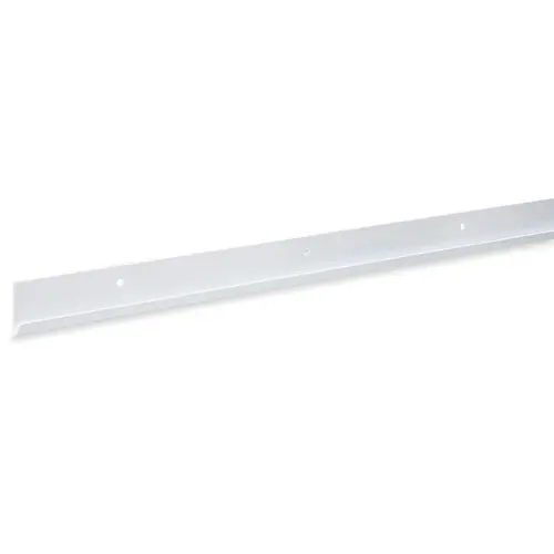 Fast Track Rail .5" H X 1.7" W X 80" L Steel White - pack of 10 Fast Track Rail .5" H X 1.7" W X 80" L Steel White - pack of 10