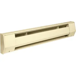 King Electric 2K1205A Baseboard Heater 1706 BTU Convection Almond
