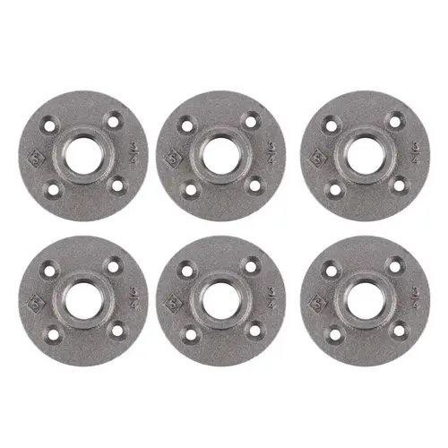 Flange Pipe Decor Malleable Iron 3/4" Flange Pipe Decor Malleable Iron 3/4"