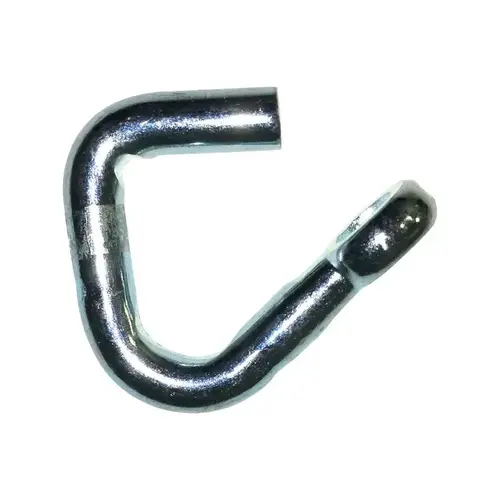 Hook Large Zinc-Plated Silver Steel 3/16" L 450 lb Zinc-Plated Hook Large Zinc-Plated Silver Steel 3/16" L 450 lb Zinc-Plated