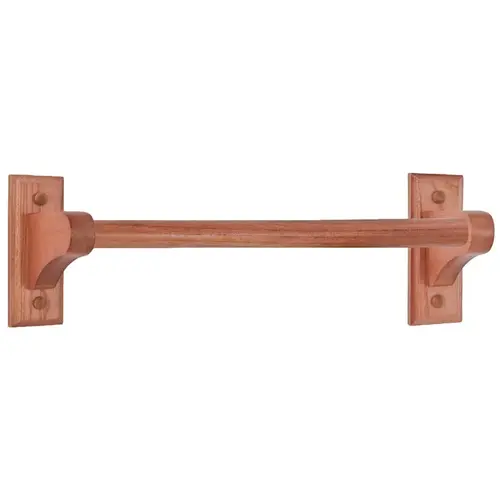 Towel Bar Exquisite Oak 18" L Wood Oak