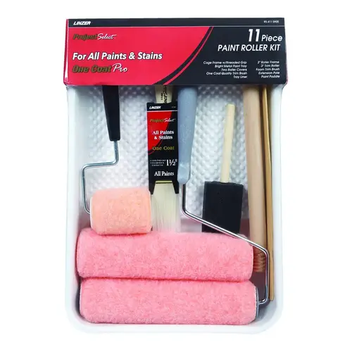 Paint Roller Kit Project Select 9" W Regular Threaded End Paint Roller Kit Project Select 9" W Regular Threaded End