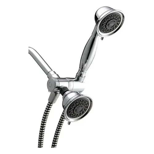 Showerhead Combo PowerSpray Plus Chrome 3 settings 1.8 gpm Chrome