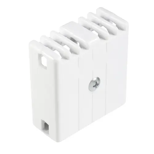 Joiner Plate Direct Mount 8.6" H X 7" W X .8" L Metal White Joiner Plate Direct Mount 8.6" H X 7" W X .8" L Metal White