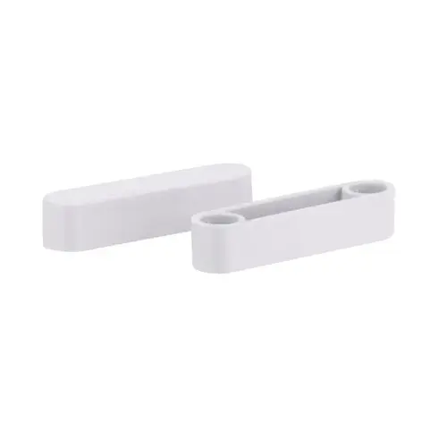 Rod Spacer Cap 6.8" H X 4.5" W X .5" L Plastic White Pair Rod Spacer Cap 6.8" H X 4.5" W X .5" L Plastic White Pair