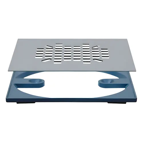 Drain Grate 4-3/8" Chrome Square Stainless Steel Chrome Drain Grate 4-3/8" Chrome Square Stainless Steel Chrome