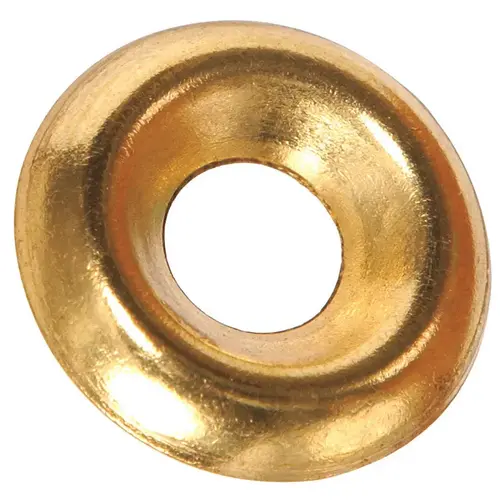 Countersunk Finish Washer Brass-Plated Brass .164" Brass-Plated Countersunk Finish Washer Brass-Plated Brass .164" Brass-Plated