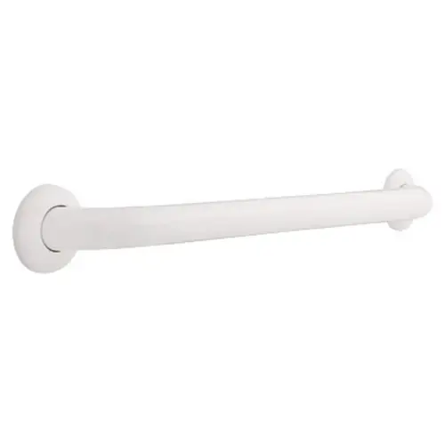 Grab Bar 25.85" L ADA Compliant Stainless Steel White