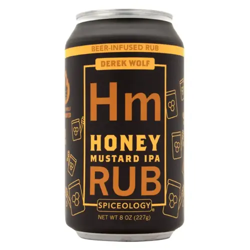 BBQ Rub Derek Wolf Honey Mustard IPA 8 oz BBQ Rub Derek Wolf Honey Mustard IPA 8 oz